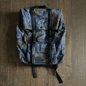 Phillip Lim 3.1 Dark Camouflage flap satchel backpack